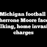 Fired Michigan football coach Sherrone Moore faces stalking, home invasion charges