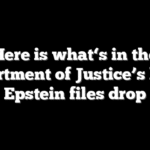 Here is what‘s in the Department of Justice’s latest Epstein files drop