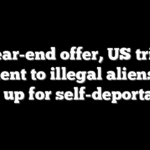 In year-end offer, US triples payment to illegal aliens who sign up for self-deportation
