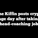 Lane Kiffin posts cryptic message day after taking LSU head-coaching job