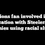 Lions fan involved in altercation with Steelers star denies using racial slurs