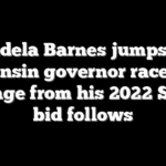 Mandela Barnes jumps into Wisconsin governor race — but baggage from his 2022 Senate bid follows