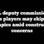 NHL deputy commissioner warns players may skip 2026 Olympics amid construction concerns