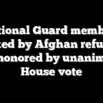 National Guard members attacked by Afghan refugee in DC honored by unanimous House vote