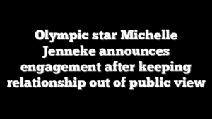Olympic star Michelle Jenneke announces engagement after keeping relationship out of public view
