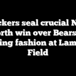 Packers seal crucial NFC North win over Bears in thrilling fashion at Lambeau Field