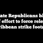 Senate Republicans block Schiff effort to force release of Caribbean strike footage