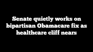 Senate quietly works on bipartisan Obamacare fix as healthcare cliff nears