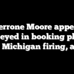 Sherrone Moore appears red-eyed in booking photo after Michigan firing, arrest