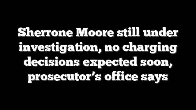 Sherrone Moore still under investigation, no charging decisions expected soon, prosecutor’s office says