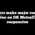 Steelers make major contract decision on DK Metcalf after suspension