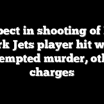 Suspect in shooting of New York Jets player hit with attempted murder, other charges