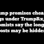 Trump promises cheaper drugs under TrumpRx, but economists say the long-term costs may be hidden