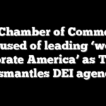 US Chamber of Commerce accused of leading ‘woke corporate America’ as Trump dismantles DEI agenda