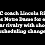 USC coach Lincoln Riley blames Notre Dame for ending 96-year rivalry with shocking scheduling change