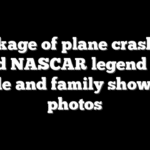 Wreckage of plane crash that killed NASCAR legend Greg Biffle and family shown in photos