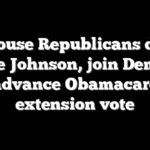 9 House Republicans defy Mike Johnson, join Dems to advance Obamacare extension vote