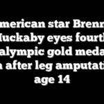 American star Brenna Huckaby eyes fourth Paralympic gold medal in Milan after leg amputation at age 14
