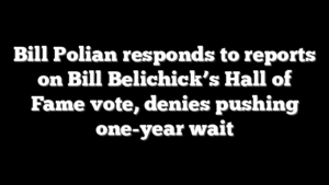 Bill Polian responds to reports on Bill Belichick’s Hall of Fame vote, denies pushing one-year wait