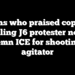 Dems who praised cop for killing J6 protester now condemn ICE for shooting MN agitator