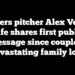 Dodgers pitcher Alex Vesia’s wife shares first public message since couple’s devastating family loss