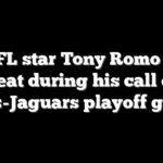 Ex-NFL star Tony Romo takes heat during his call of Bills-Jaguars playoff game