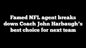 Famed NFL agent breaks down Coach John Harbaugh’s best choice for next team