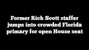 Former Rick Scott staffer jumps into crowded Florida primary for open House seat