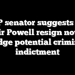 GOP senator suggests Fed chair Powell resign now to dodge potential criminal indictment