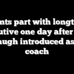 Giants part with longtime executive one day after John Harbaugh introduced as head coach