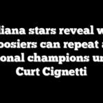 Indiana stars reveal why Hoosiers can repeat as national champions under Curt Cignetti