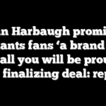 John Harbaugh promises Giants fans ‘a brand of football you will be proud of’ after finalizing deal: reports