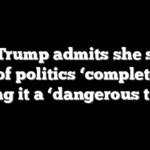 Kai Trump admits she stays out of politics ‘completely,’ calling it a ‘dangerous thing’