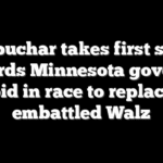 Klobuchar takes first steps towards Minnesota governor bid in race to replace embattled Walz