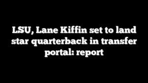 LSU, Lane Kiffin set to land star quarterback in transfer portal: report