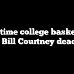 Longtime college basketball coach Bill Courtney dead at 55