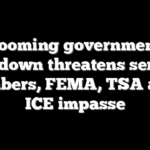 Looming government shutdown threatens service members, FEMA, TSA amid ICE impasse