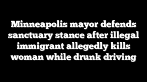 Minneapolis mayor defends sanctuary stance after illegal immigrant allegedly kills woman while drunk driving