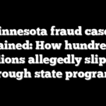 Minnesota fraud cases, explained: How hundreds of millions allegedly slipped through state programs