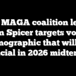 New MAGA coalition led by Sean Spicer targets voting demographic that will be crucial in 2026 midterms