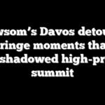 Newsom’s Davos detour: 5 cringe moments that overshadowed high-profile summit