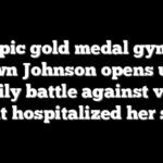 Olympic gold medal gymnast Shawn Johnson opens up on family battle against virus that hospitalized her son