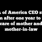 PGA of America CEO steps down after one year to take care of mother and mother-in-law