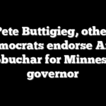 Pete Buttigieg, other Democrats endorse Amy Klobuchar for Minnesota governor