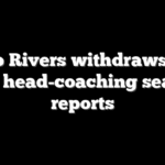 Philip Rivers withdraws from Bills head-coaching search: reports