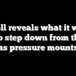 Powell reveals what it would take to step down from the Fed as pressure mounts