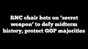 RNC chair bets on ‘secret weapon’ to defy midterm history, protect GOP majorities