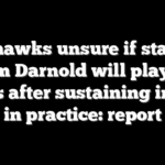 Seahawks unsure if star QB Sam Darnold will play vs 49ers after sustaining injury in practice: report