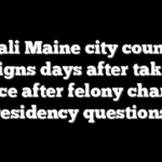 Somali Maine city councilor resigns days after taking office after felony charge, residency questions