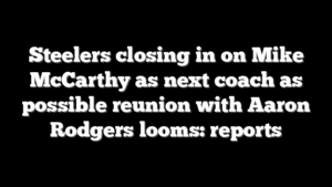 Steelers closing in on Mike McCarthy as next coach as possible reunion with Aaron Rodgers looms: reports